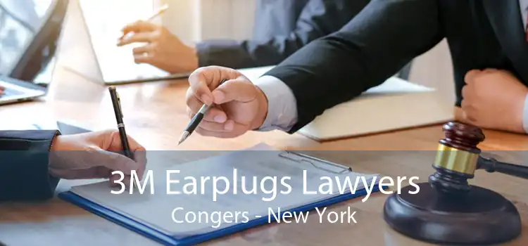 3M Earplugs Lawyers Congers - New York
