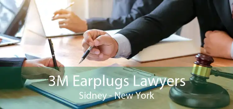 3M Earplugs Lawyers Sidney - New York