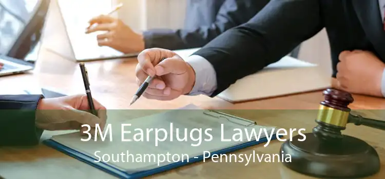 3M Earplugs Lawyers Southampton - Pennsylvania