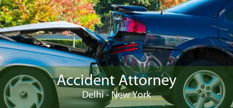 Accident Attorney Delhi - New York