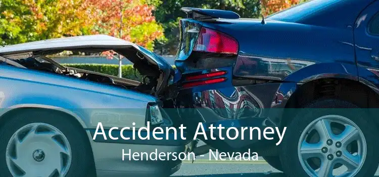 Accident Attorney Henderson - Nevada