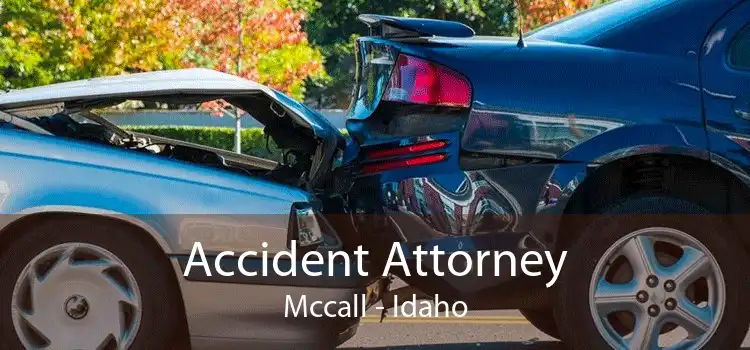 Accident Attorney Mccall - Idaho