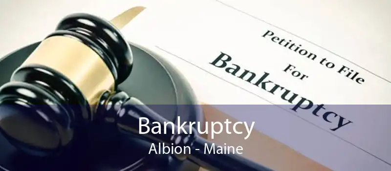 Bankruptcy Albion - Maine