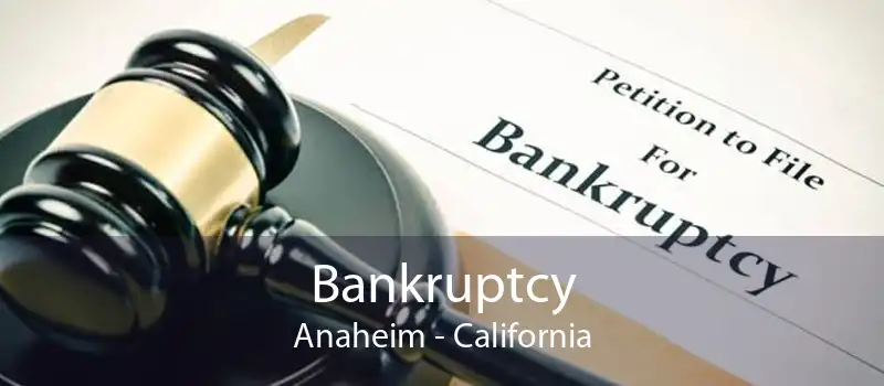 Bankruptcy Anaheim - California
