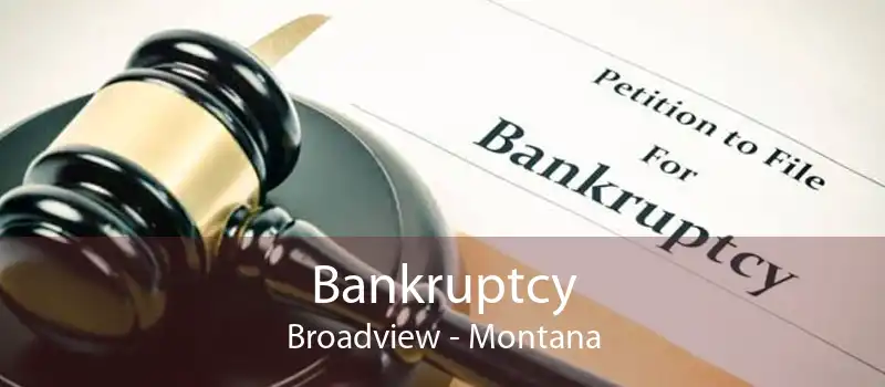 Bankruptcy Broadview - Montana