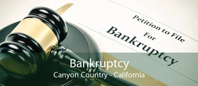 Bankruptcy Canyon Country - California