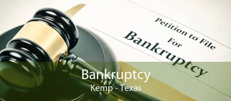 Bankruptcy Kemp - Texas