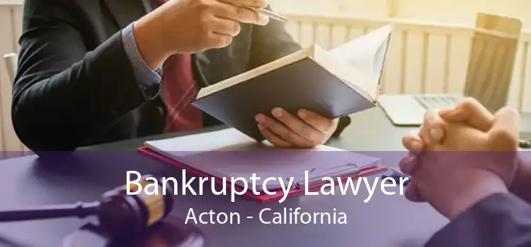 Bankruptcy Lawyer Acton - California