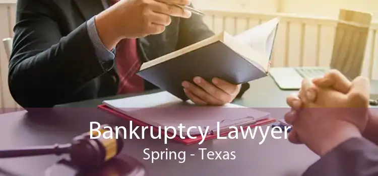 Bankruptcy Lawyer Spring - Texas