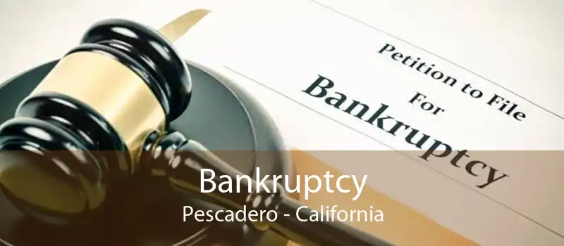 Bankruptcy Pescadero - California