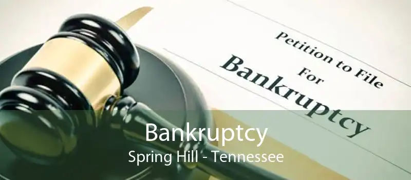 Bankruptcy Spring Hill - Tennessee