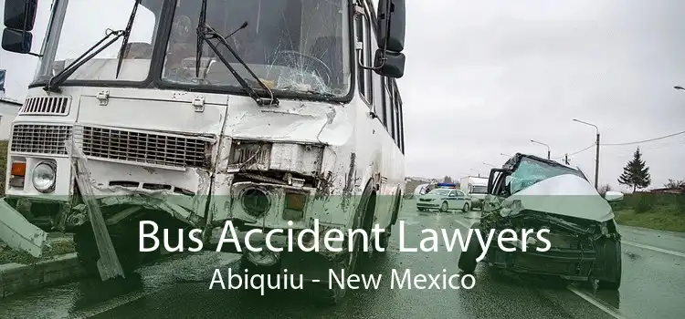 Bus Accident Lawyers Abiquiu - New Mexico