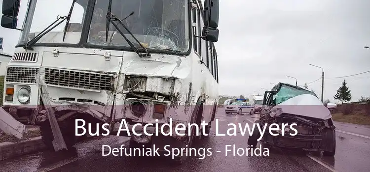 Bus Accident Lawyers Defuniak Springs - Florida