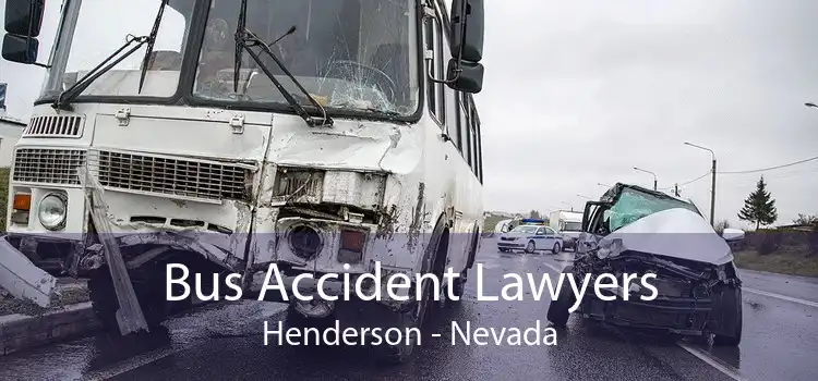 Bus Accident Lawyers Henderson - Nevada