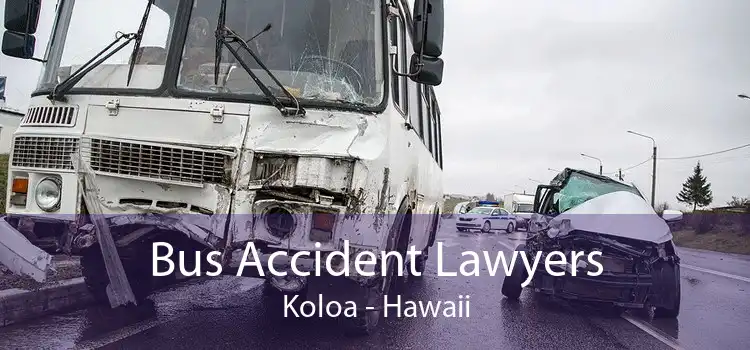 Bus Accident Lawyers Koloa - Hawaii