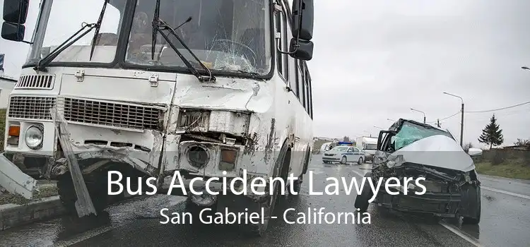 Bus Accident Lawyers San Gabriel - California