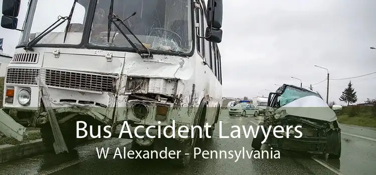 Bus Accident Lawyers W Alexander - Pennsylvania