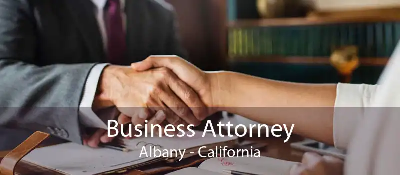 Business Attorney Albany - California