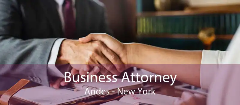 Business Attorney Andes - New York