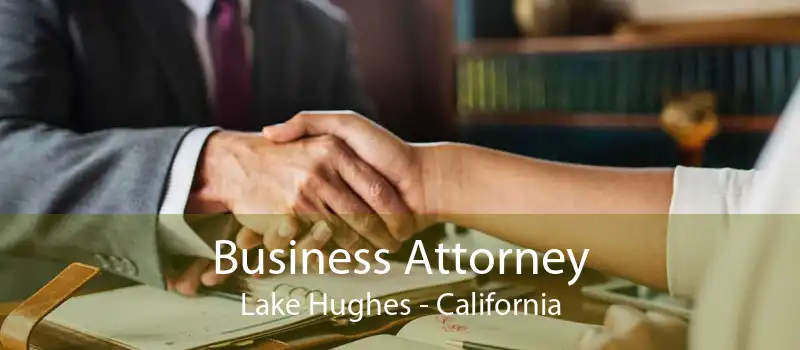 Business Attorney Lake Hughes - California