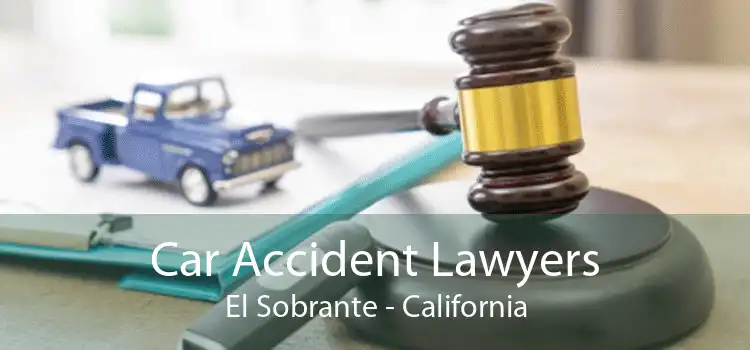 Car Accident Lawyers El Sobrante - California