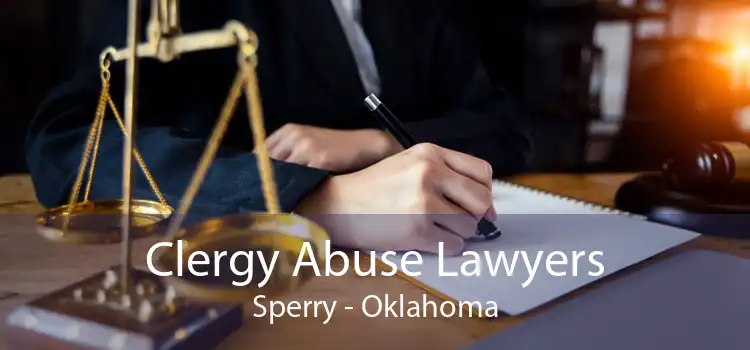 Clergy Abuse Lawyers Sperry - Oklahoma