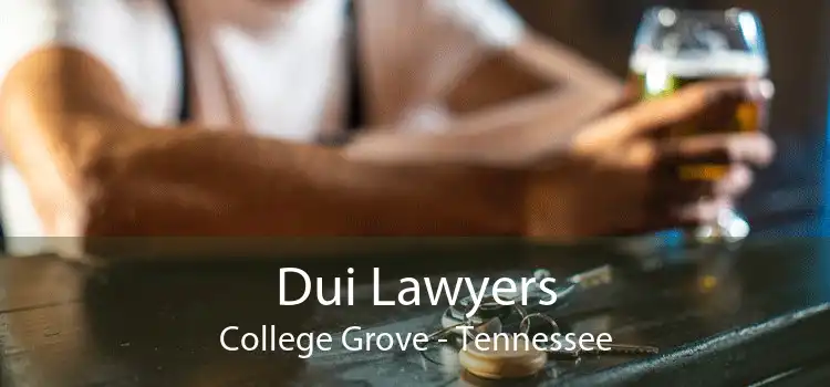 Dui Lawyers College Grove - Tennessee