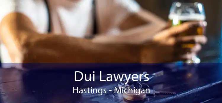 Dui Lawyers Hastings - Michigan