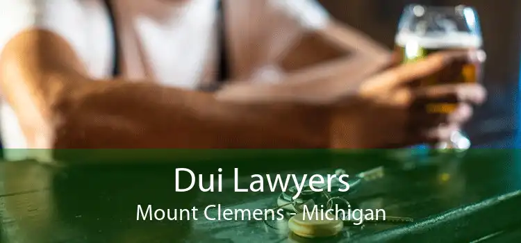 Dui Lawyers Mount Clemens - Michigan