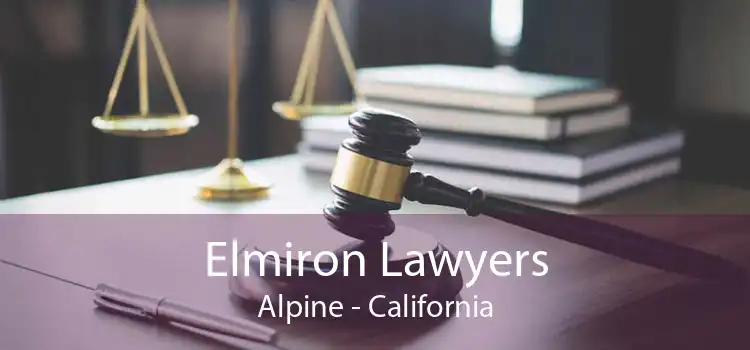 Elmiron Lawyers Alpine - California