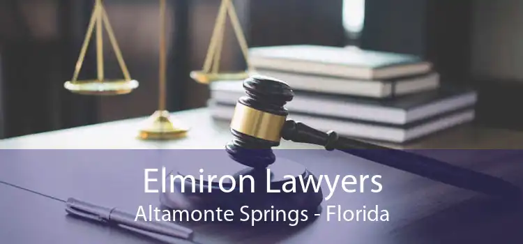 Elmiron Lawyers Altamonte Springs - Florida