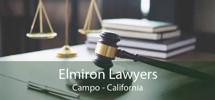 Elmiron Lawyers Campo - California