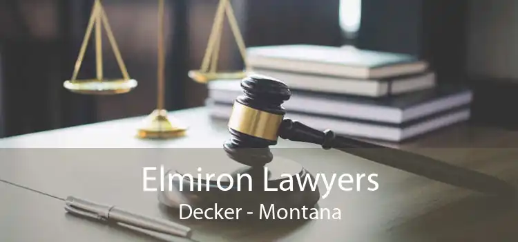 Elmiron Lawyers Decker - Montana