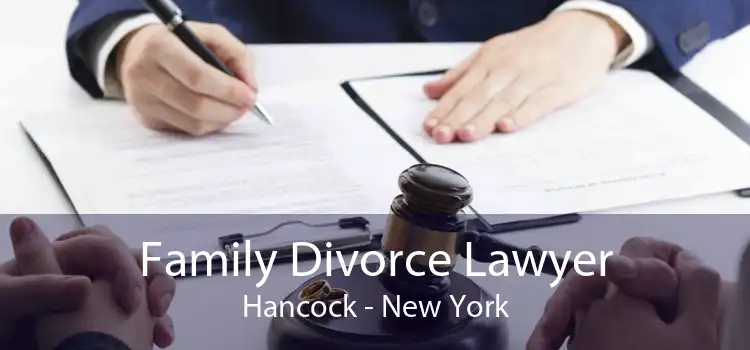 Family Divorce Lawyer Hancock - New York
