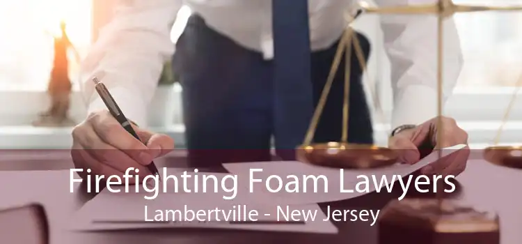 Firefighting Foam Lawyers Lambertville - New Jersey