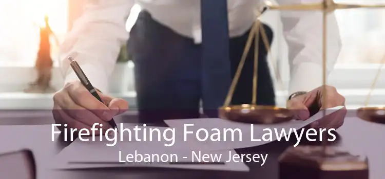 Firefighting Foam Lawyers Lebanon - New Jersey