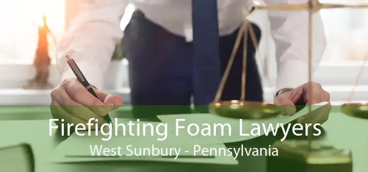 Firefighting Foam Lawyers West Sunbury - Pennsylvania