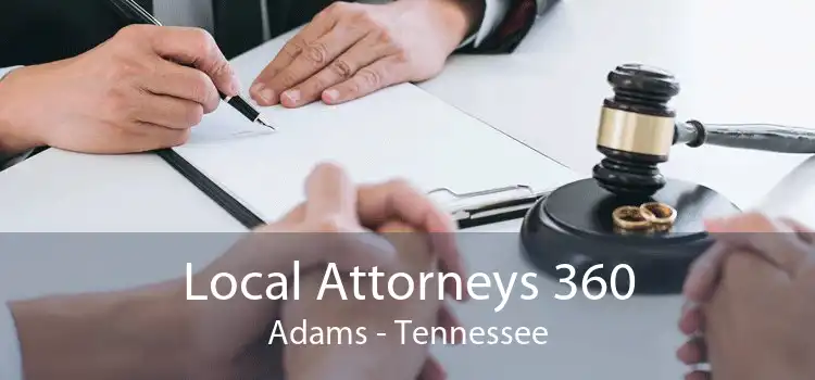 Local Attorneys 360 Adams - Tennessee