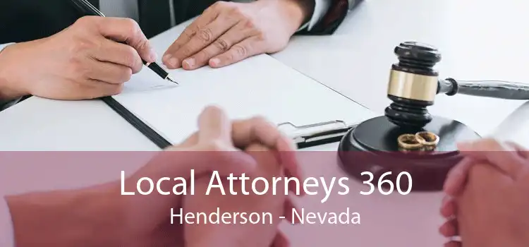 Local Attorneys 360 Henderson - Nevada