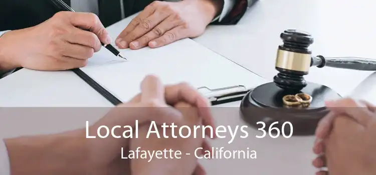 Local Attorneys 360 Lafayette - California