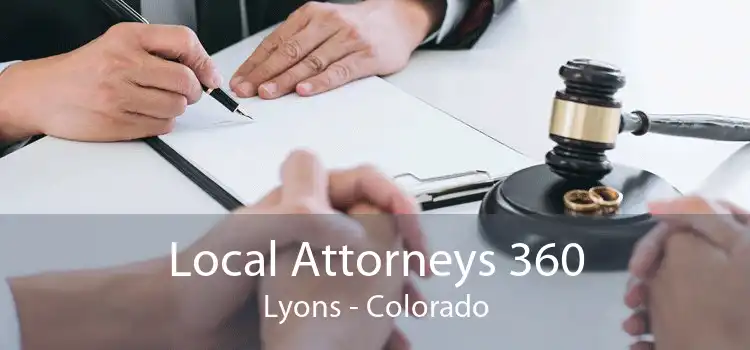 Local Attorneys 360 Lyons - Colorado