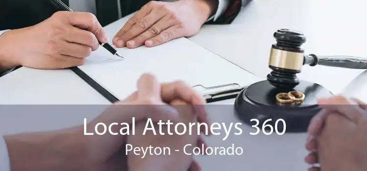 Local Attorneys 360 Peyton - Colorado