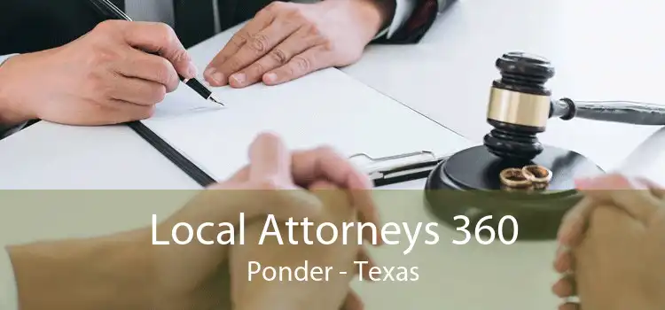 Local Attorneys 360 Ponder - Texas