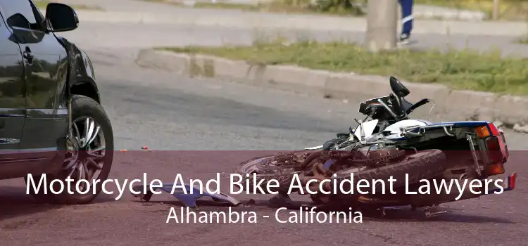 Motorcycle And Bike Accident Lawyers Alhambra - California
