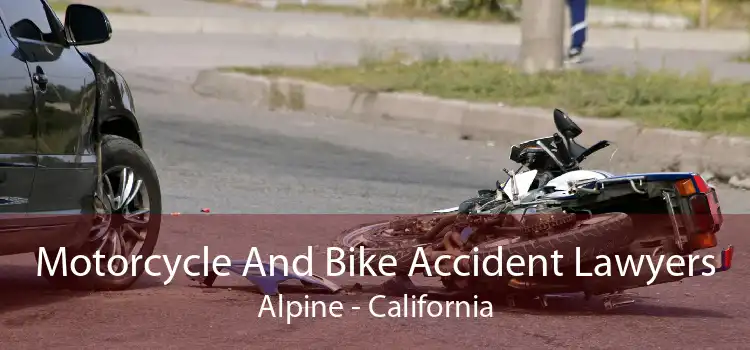 Motorcycle And Bike Accident Lawyers Alpine - California