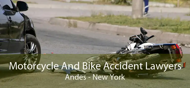 Motorcycle And Bike Accident Lawyers Andes - New York