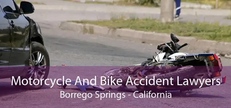 Motorcycle And Bike Accident Lawyers Borrego Springs - California