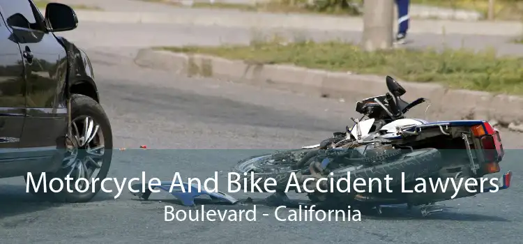 Motorcycle And Bike Accident Lawyers Boulevard - California