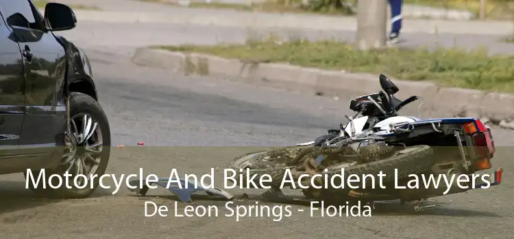 Motorcycle And Bike Accident Lawyers De Leon Springs - Florida