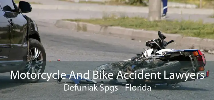 Motorcycle And Bike Accident Lawyers Defuniak Spgs - Florida